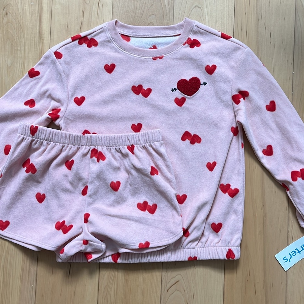 Carter’s Heart Print Kids Pajamas
